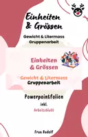 Vorschau - Stundenentwürfe - Gewicht & Litermass Gruppenarbeit - Grössen Teil 6 - Mathe - Deckblatt