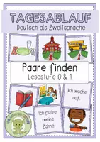 Vorschau - Spiele - TAGESABLAUF Paare finden - Deckblatt