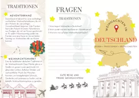 Vorschau - Arbeitsblätter - Weihnachten in aller Welt - Deutschland - Seite 1