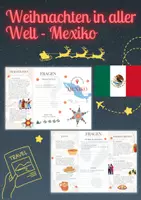 Vorschau - Stationenlernen - Weihnachten in aller Welt - Mexiko - Deckblatt