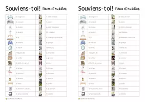 Vorschau - Spiele - Souviens-toi! Pièces et meubles (ein kooperatives Gedächtnisspiel) - Seite 3