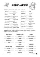 Vorschau - Arbeitsblätter - Gap Text - Christmas - Seite 3