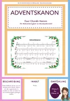 Vorschau - Anderer Materialtyp - Adventskanon für Mehrstimmigkeit im Advent - Deckblatt