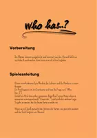Vorschau - Spiele - 🎲Interaktives "I have.., who has..?" Spiel - SPRING Edition - Seite 1