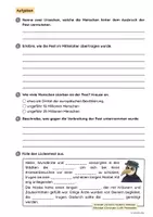 Vorschau - Arbeitsblätter - Ausbreitung und Folgen der Pest - Seite 2