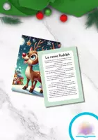 anteprima - Testo - Storia di Rudolph - Pagina di copertina
