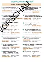 Vorschau - Arbeitsblätter - Doppelkonnektoren Auf Deutsch, Nicht/kein…, sondern Sowohl…, als/wie auch Nicht nur…, sondern auch - Seite 1
