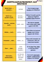 Vorschau - Arbeitsblätter - Doppelkonnektoren Auf Deutsch, Nicht/kein…, sondern Sowohl…, als/wie auch Nicht nur…, sondern auch - Seite 3