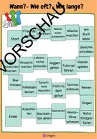 Vorschau - Arbeitsblätter - Adverbien der Häufigkeit, Adverbs of Frequency in German: Games, Task Cards, Worksheets - Seite 3
