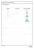 Vorschau - Arbeitsblätter - Mathe trifft Kunst: Einführung Dreieckszahlen - Seite 3