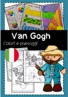 anteprima - Esercizi - Van Gogh e il colore, attività artistiche - Pagina di copertina