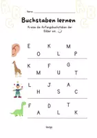 Vorschau - Arbeitsblätter - Buchstaben spielerisch lernen - Seite 3