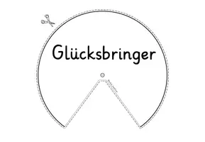 Vorschau - Arbeitsblätter - Glücksbringer Klasse 3-6 Drehscheibe basteln - Seite 2
