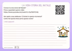 anteprima - Esercizi - Il grande viaggio nel Natale classe terza - Pagina 1