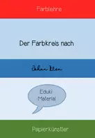 Vorschau - Arbeitsblätter - Der Farbkreis nach Johan Itten - Deckblatt