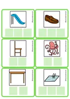 Vista previa - Unidades / Secuencias / Situaciones de Aprendizaje - TARJETAS DE DIVISIÓN SILÁBICA - página 3