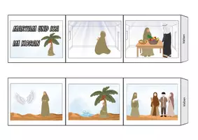 Vorschau - Mal- und Bastelvorlagen - Materialpaket Maryam und Isa im Koran - Seite 2