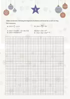 Vorschau - Arbeitsblätter - Adventskalender in Mathe für die Oberstufe (Differential- und Integralrechnung, Stochastik und Vektorgeometrie) - Seite 3