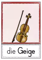 Vorschau - Bildkarten - Bildkarten Orchester Grundschule – Instrumente kennenlernen (Klasse 2–4) | Musikunterricht & Instrumentenkunde - Seite 3