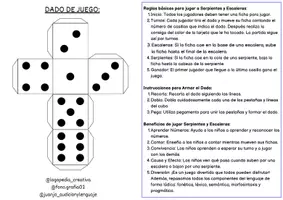 Vista previa - Juegos / Gamificación - Juego de lenguaje: serpientes y escaleras - página 3