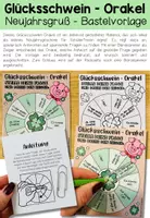 Vorschau - Anderer Materialtyp - Glücksschwein-Orakel (Neujahrsgruß / Neujahrsgeschenk) - Seite 1