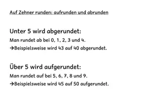 Vorschau - Arbeitsblätter - Auf Zehnerzahlen runden-ein Material von schulzauberei - Seite 3