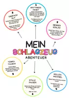 Vorschau - Spiele - Mein Schlagzeug Abenteuer: Musikspiel für Grundschulkinder - Deckblatt
