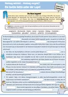 Vorschau - Arbeitsblätter - Die Stationen der textilen Kette unter der Lupe! (Betrachtung der Stationen und deren Missstände: Rohstoffgewinnung, Garnherstellung, Textilherstellung, Veredelung, Konfektionierung, Handel und Vertrieb, Nutzung und Pflege, Recycling, Entsorgung) - Seite 1