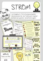 Vorschau - Unterrichtsreihen - Strom in der Grundschule - Materialpaket - Deckblatt