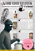 Vorschau - Arbeitsblätter - Rätsel/ Quiz: Wahr oder Gelogen - Crime Edition (mit Lösung) - Deckblatt
