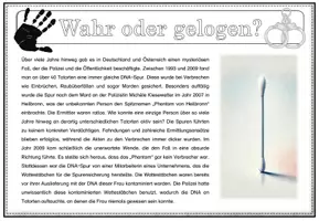 Vorschau - Arbeitsblätter - Rätsel/ Quiz: Wahr oder Gelogen - Crime Edition (mit Lösung) - Seite 3