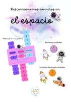Vista previa - Unidades / Secuencias / Situaciones de Aprendizaje - DESCOMPOSICIÓN DE NÚMEROS EN EL ESPACIO - Portada