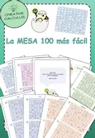 Vista previa - Hojas de trabajo - la mesa 100 más fácil CreativeCalculus - Portada