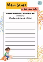 Vorschau - Arbeitsblätter - Arbeitsblätter und Co. (Klasse 2-5): Neujahr & Silvester - Seite 2
