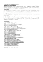 Vorschau - Arbeitsblätter - Escape Room "Die EU" - Seite 1