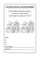 anteprima - Esercizi - Problemi natalizi classe seconda - Pagina 1