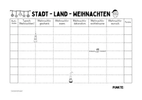 Vorschau - Spiele - Stadt, Land, Weihnachten - Seite 1