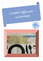 Vorschau - Poster - Le petit déjeuner mit Dialogsätzen - Deckblatt