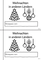 Vorschau - Arbeitsblätter - Materialpaket Weihnachten in verschiedenen Ländern - Deckblatt