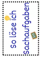 Vorschau - Poster - Sachaufgaben lösen mit der LUFRA-Strategie - Seite 2