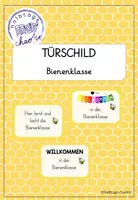 Vorschau - Anderer Materialtyp - Türschild Bienenklasse - Deckblatt