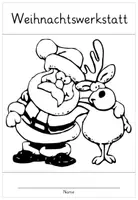 Vorschau - Arbeitsblätter - Weihnachten: Weihnachtswerkstatt - Seite 1