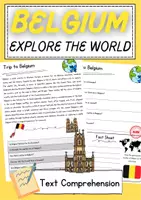 Vorschau - Arbeitsblätter - Belgium Reading Comprehension Englisch Reading Games Klasse 8 English - Deckblatt