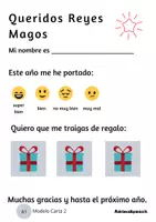 Vorschau - Arbeitsblätter - Cartas a los Reyes Magos - Seite 3