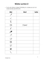 Vorschau - Arbeitsblätter - Mit dem Wörterbuch arbeiten - Seite 3