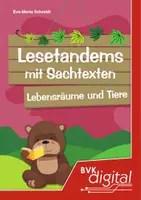 Vorschau - Text - Lebensräume und Tiere - Lesetandems mit Sachtexten - Deckblatt