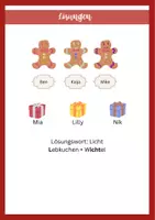 Vorschau - Arbeitsblätter - Weihnachten: Logical - Seite 3