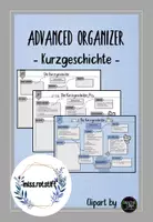 Vorschau - Poster - Kurzgeschichte - Advanced Organizer - Lernweg - Lernkarte - Deckblatt