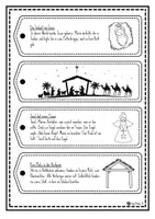 Vorschau - Mal- und Bastelvorlagen - Weihnachtsgeschichte als Fächer zum Basteln und Anmalen - Seite 3