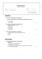 Vorschau - Klassenarbeiten - Arbeit Grammatik in Form der Abschlussprüfung + EWH - Deckblatt
